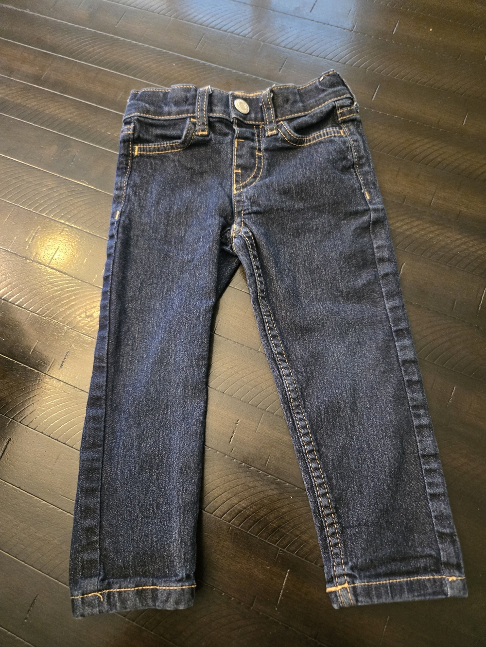H&M Dark Blue Kids Denim Jeans - Slim Fit. Unisex